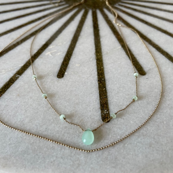 Parisian Double Strand Choker Gold - Picture 2 of 3